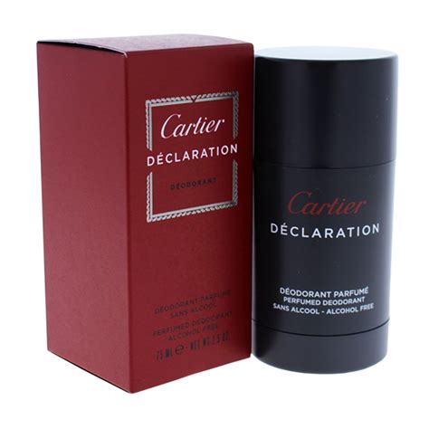 declaration de cartier 30ml|cartier declaration deodorant stick.